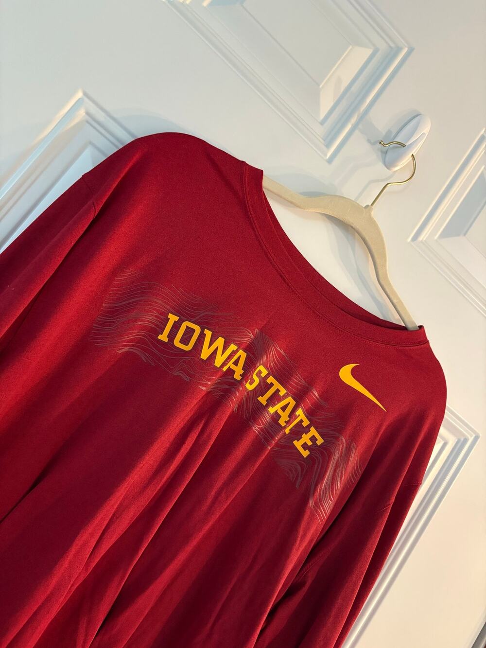 Nike Iowa State cyclones long sleeve dri-fit T-shirt, size XXL